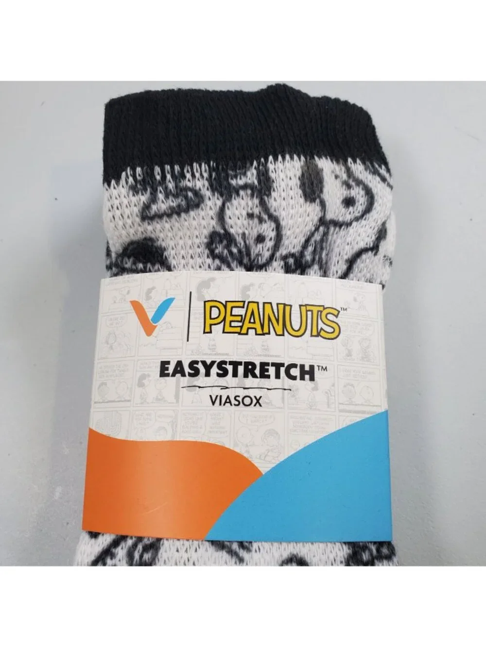 Viasox Easy Stretch Compression Socks Women Size S - M NWT Snoopy Bamboo Blend